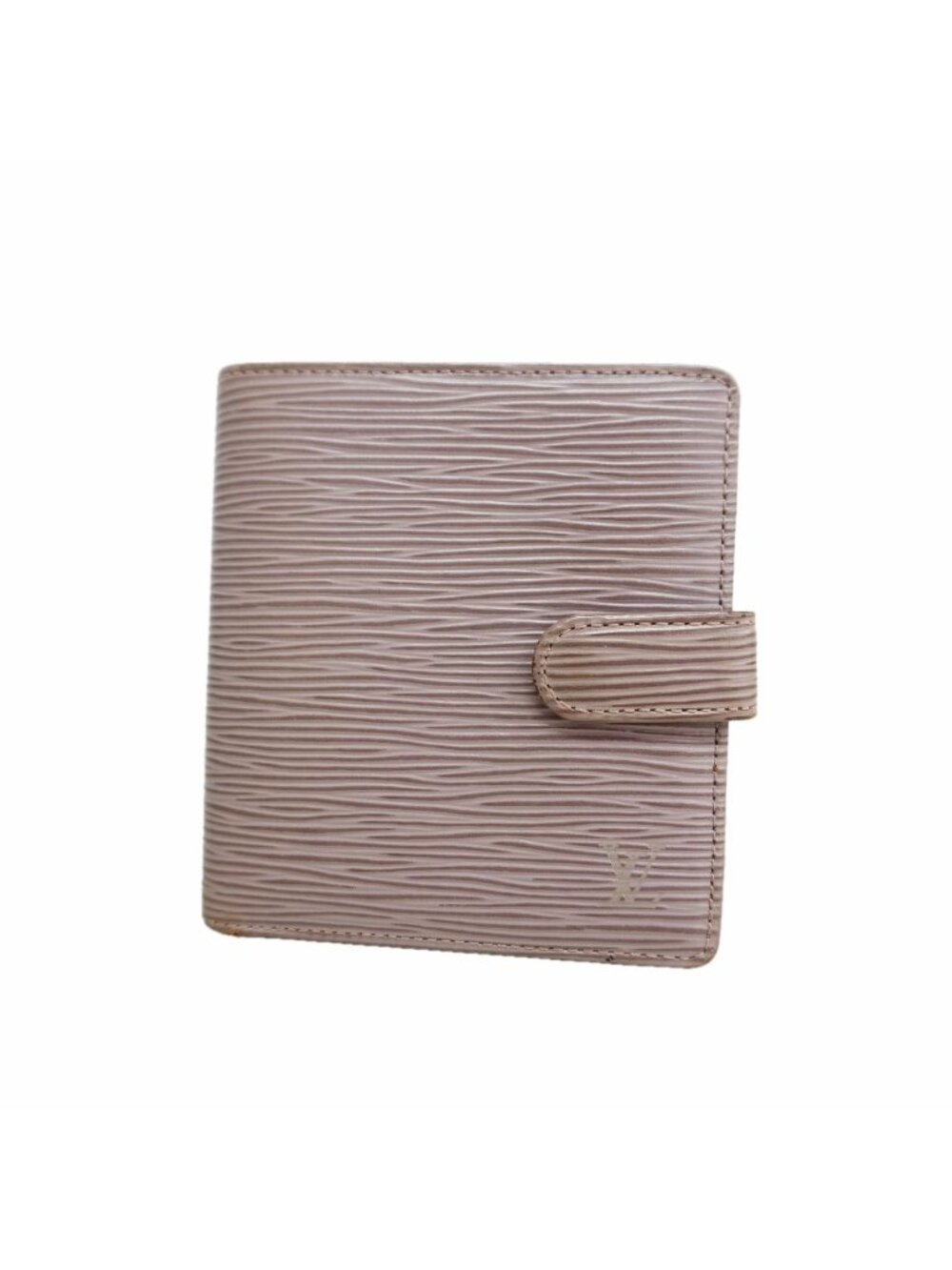 Louis Vuitton Wallet Epi Portefeuille Compact Lilac